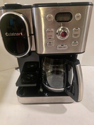 Cuisinart Coffee Center SS-16 12-Cup 2-in-1 Coffee Maker -TESTED- Missing Filter