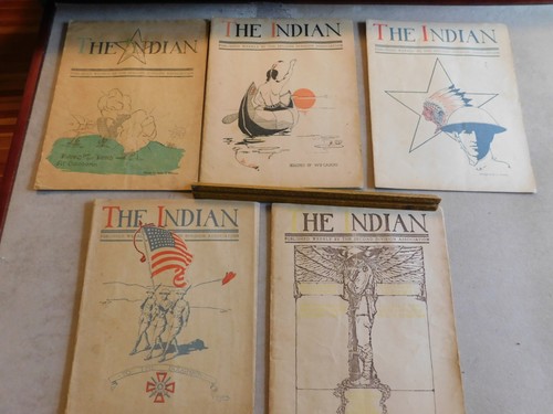 WWI THE INDIAN 2nd Division MAGAZINE Army & Marines 5 Different! ALL ORIGINAL