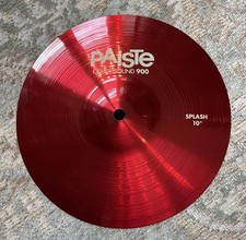 Paiste 10" Color Sound 900 Series Splash Cymbal - Red