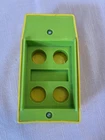 Fisher Price Little People Boat Pop Up Camper Yellow Green Vintage