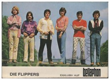 Y1594/ The Flippers Autogramme  ca.1970  Autogrammkarte