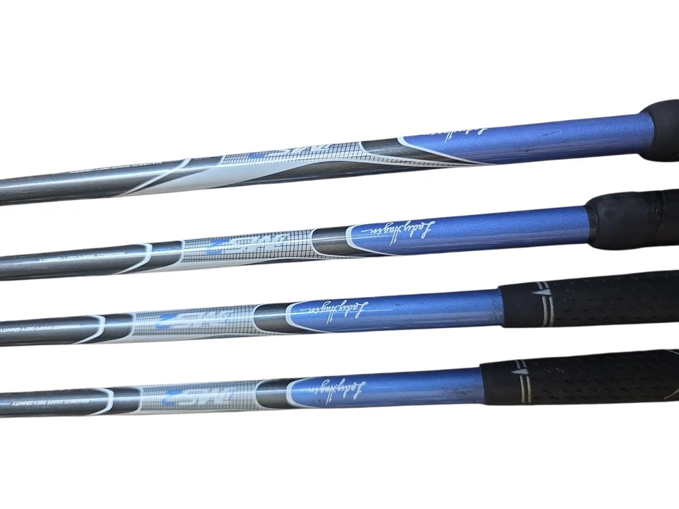 Juego de hierro Lady Hogan MS-2 7,8,9,P varilla de grafito Lflex derecha Foto 4 de 4