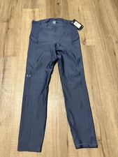 Under Armour Blue Ankle Leg Compression Leggings High Rise  Size Medium NWT