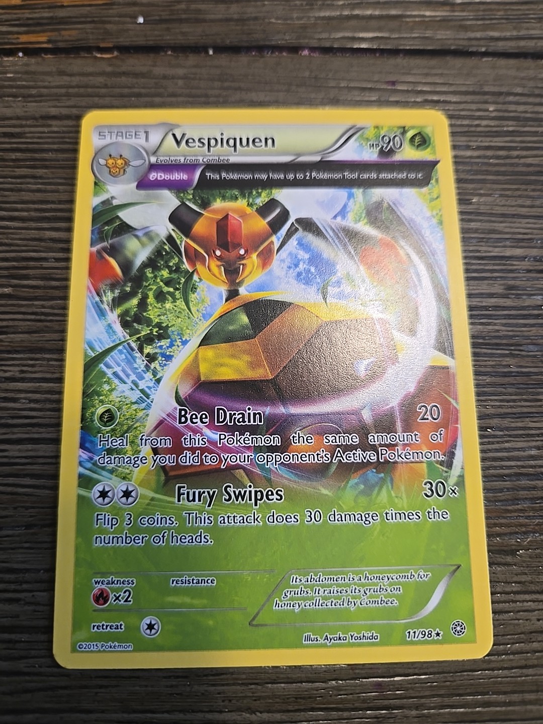 Vespiquen 11/98 XY - Ancient Origins Regular