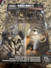 MEGA Call of Duty Desert Snipers vs. Mercenaries Builder Set - GCP06