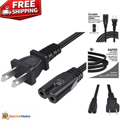 240V Black AC Power Cord   4Ft for Recliners & Lift Chairs | Lightweight & Safe