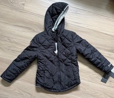 Free Country Get Out There Black Reversible Jacket Sherpa Sz M 7/8 NWT
