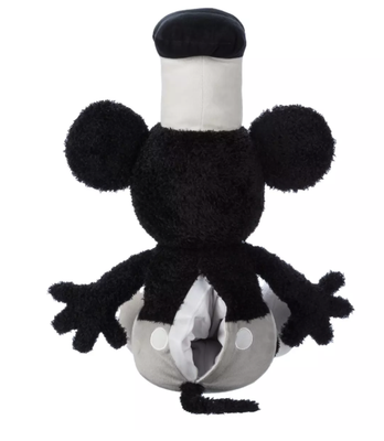 Disney Parks Mickey Mouse Weighted Plush – Steamboat Willie – 17