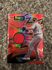 2025 Panini Select - Sparks Seaver King #SP-SK Red Prizm  19/99 (RC)