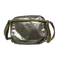 Auth jack gomme - Rose Gold Beige PVC Shoulder Bag