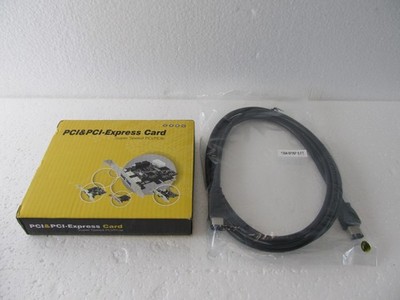 FireWire 1394 PCI & PCI Express Card + 6ft Cable, NEW