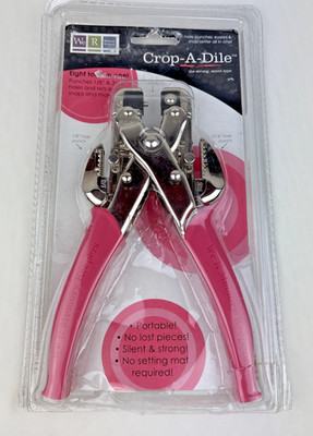 We R Memory Keepers Crop-A-Dile Eyelet and Hole Punch ~ NEW ~FREE SHIPPING