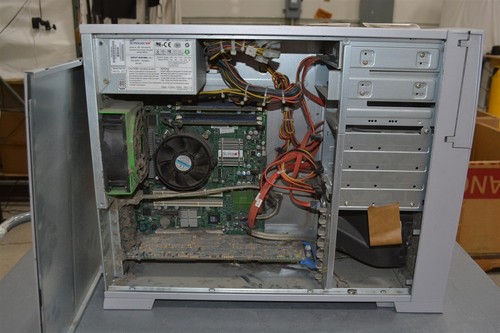 XEROX CX700 Print Server INTEL CORE2 DUO E8400 3GHz 1GB 250GB SEE NOTES - Picture 6 of 8