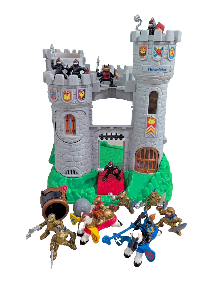Fisher Price Great Adventures Castle Play Set W/ Knights 77110
