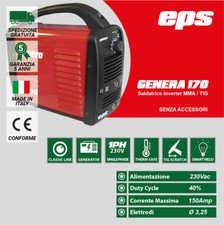 Saldatrice inverter Genera 170 EPS