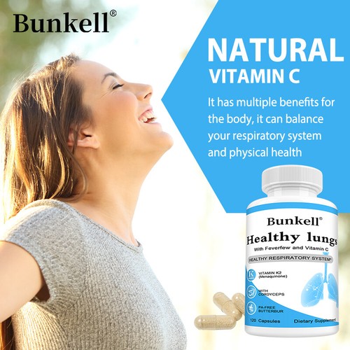 Lung Detox & Cleanse - Cordyceps, Quercetin, Bromelain - gesunde Lungenergänzung - Bild 3 von 15