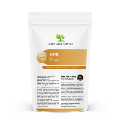 HMB Pulver - Hochreines Hydroxymethylbutyrat für Muskeln, Kraft & Regeneration