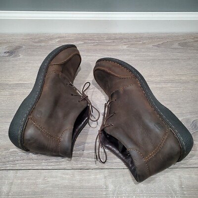 Born Henrik Mens Chukka Ankle Boots Brown Leather Lace Up Sz 9/40.5 Born Henrik Mens Chukka Ankle Boots Brown Leather Lace Up Sz  main image 3
