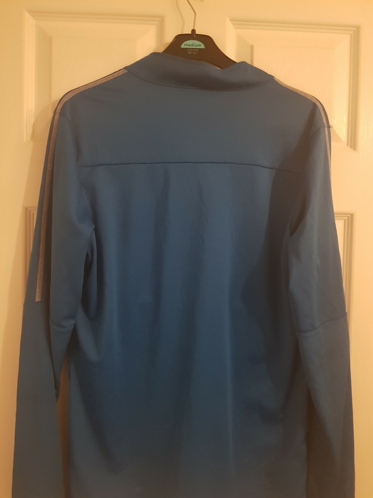 SACAI X NIKE NIKE GENTS BLU DRI FIT PISTA RUNNING GIACCA TOP UOMO UK TAGLIA S uomo