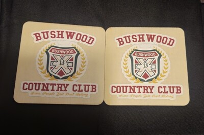 Bushwood CaddyShack Wood Coaster 4x4