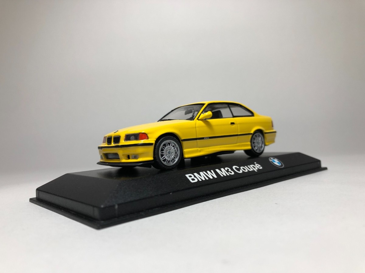 1/43 MINICHAMPS dealer model BMW M3 Coupe Yellow | eBay