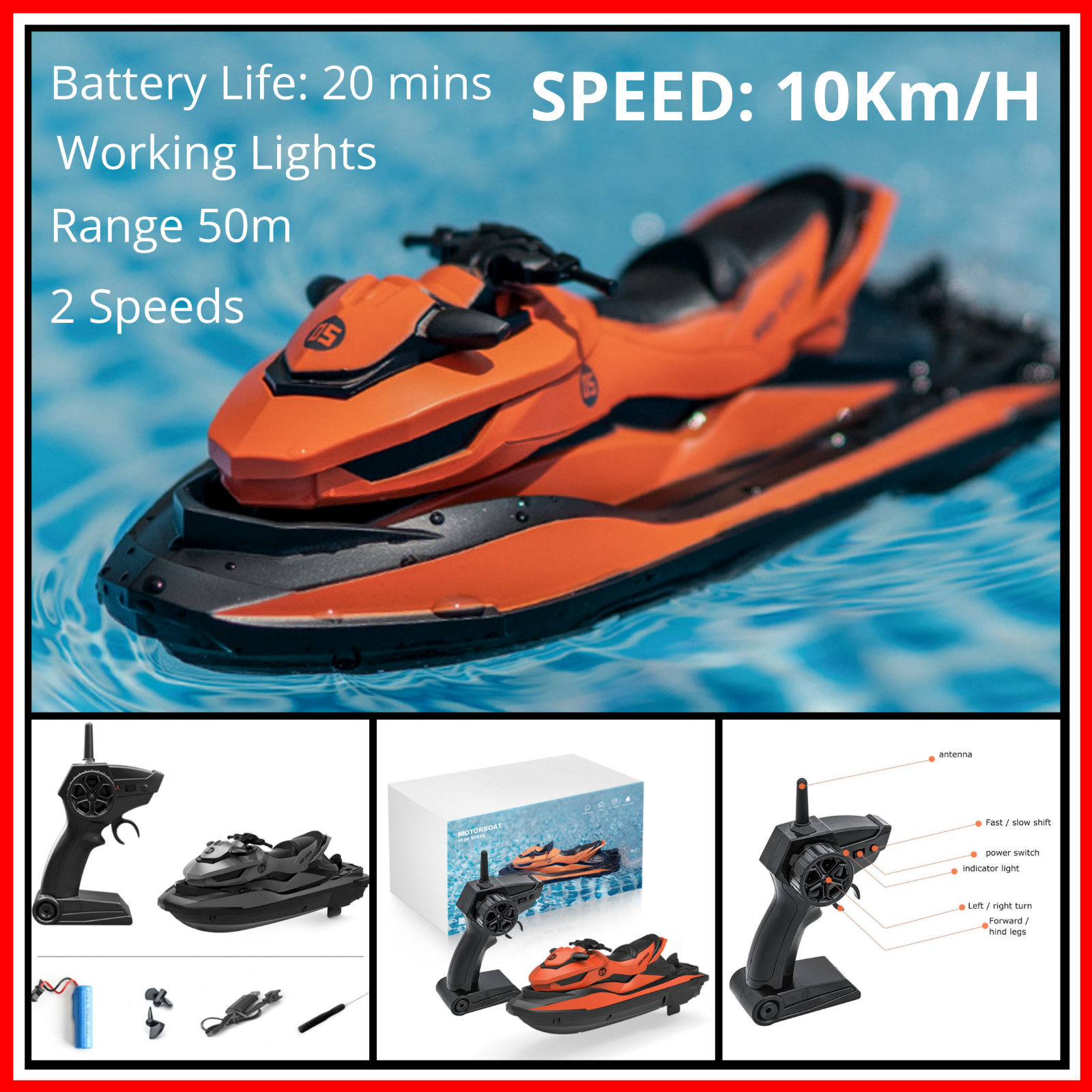 rc boat pool skimmer