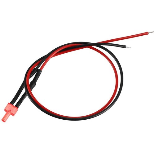 Torre LED 2mm rosso diffuso con cavo per LED 12-19V cablati 10 pezzi S598 - Foto 2 di 3