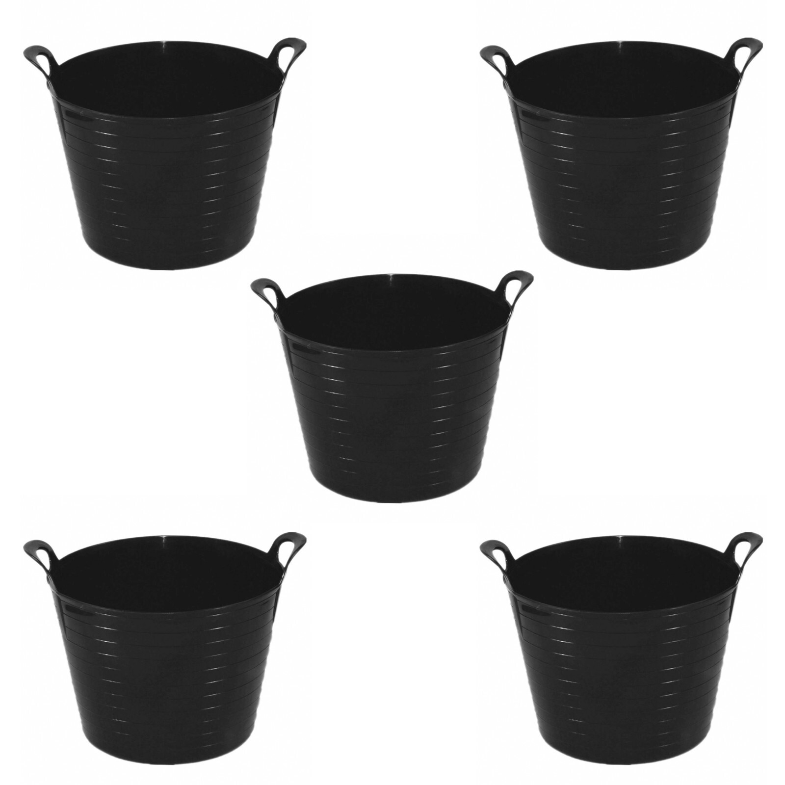 Flexi Tubs Plastic Work Trug Builder's Buckets Various Sizes
