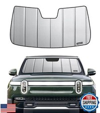 Pigenius Windshield Sunshade for Rivian R1S/R1T 2022-2024, Custom Front Windo