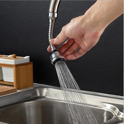Kitchen Tap Head Water Saving Faucet Extender Sprayer Sink Spray