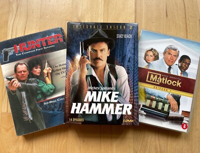 80s Detective TV-Shows: Hunter, Mike Hammer, Matlock