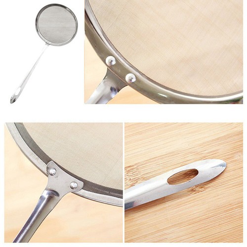 Baking Home Kitchen Cooking Tool Strainer Oil Skimmer Filter Spoon Colander - Picture 6 of 15