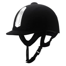 Equestrian Helmet Velvet Horse Riding Hat Sport Helmets for Men Women Children