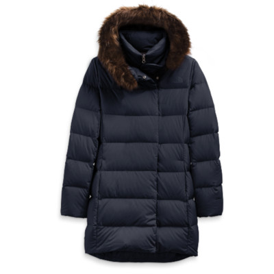 THE NORTH FACE WOMEN DEALIO DOWN PARKA COAT Aviator Navy size S, XXXL
