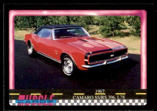 1991 MUSCLE CARS 1967 CAMARO SS/RS 396 , L78 #80 - Picture 1 of 2
