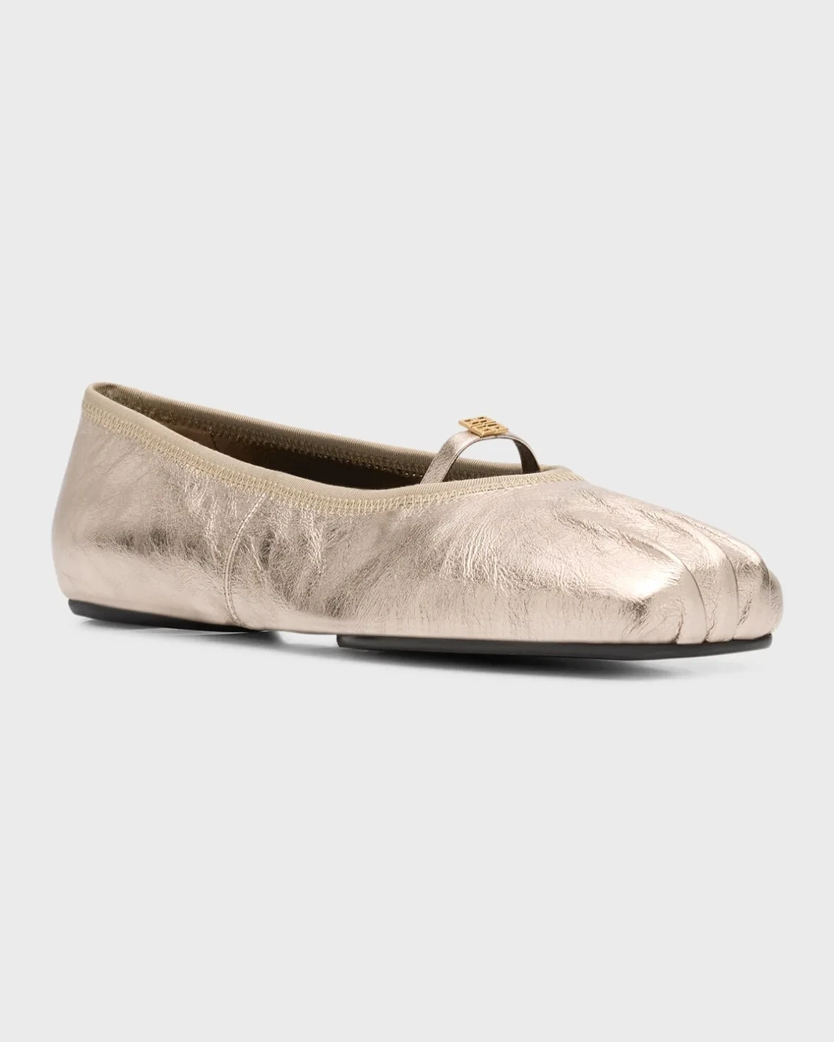 Givenchy — Givenchy Metallic 4G Ballerina Flats Shoes Size 37.5 MSRP: $775.00