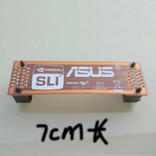1pcs New SLI Bridge Flex Cable 70mm 2 WAYS For Video Connector 3''