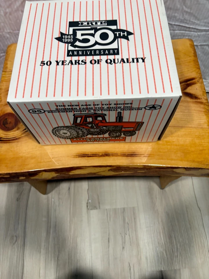 Vintage 1995 Allis Chalmers AC 7080 #2268BA Model Tractor- Never Opened - Image 2 of 4