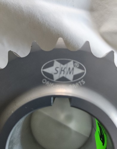 NEW SKM 428 pitch 50MM AXLE ALUMINUM SPROCKET 27 TEETH SHIFTER KART GO KART - Afbeelding 4 van 6