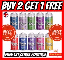 200ML Vintage Edition E liquid Eliquid Vape Juice 70/30 VG PG NO NIC 0mg PREMIUM