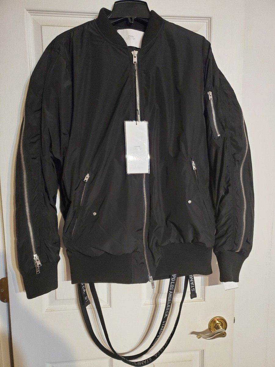 STAMPD Convoy Strap Full-Zip Bomber Jacket Men's Size 2XL STAMPD Convoy Strap Full-Zip Bomber Jacket Men's Size 2XL