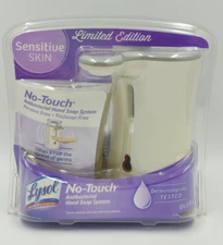 Lysol No Touch Hand Soap Dispenser System Limited Edition Sensitive Skin