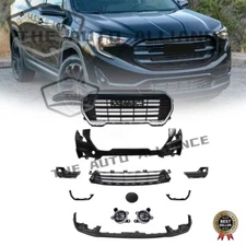 Fit 2022 2023 GMC Terrain Front Complete Bumper cover Assembly &fog lights