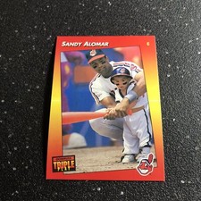 Sandy Alomar 1992 Donruss Triple Play Baseball #227 MLB Cleveland Indians C