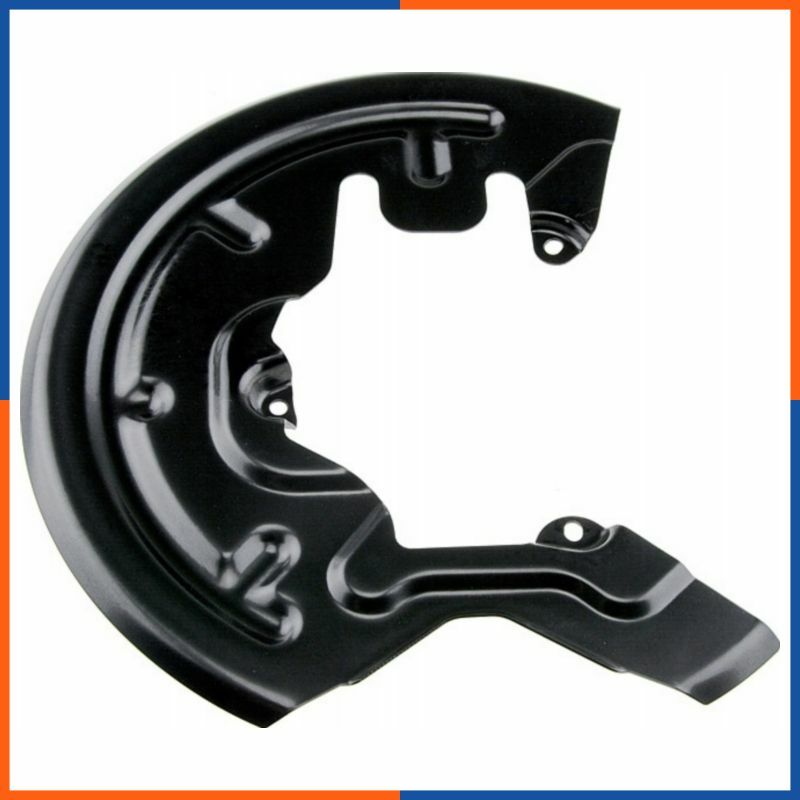 Tôle anti-projection de disque de frein avant droit Renault 8200113672 en acier OE