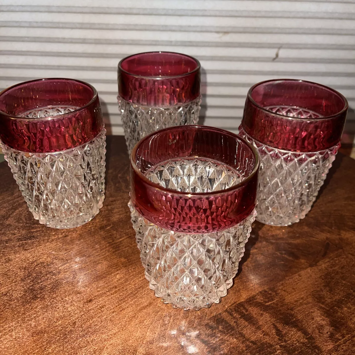 Indiana glass diamond point hotsell ruby
