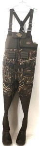 Drake Waterfowl Eqwader MST Wading System Neoprene Camo Hunting Waders Size 10