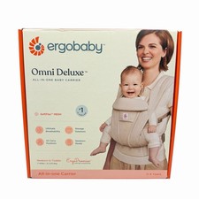 Ergobaby Omni Deluxe Cotton All-in-One Baby Carrier Natural Beige