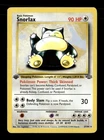 Snorlax (27) Rare 1st Edition Jungle 27/64 LP Pokémon TCG