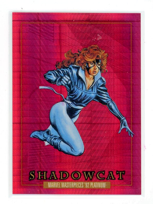 2024 Marvel Masterpieces '92 Platinum RED PRISM #75 Shadowcat | eBay